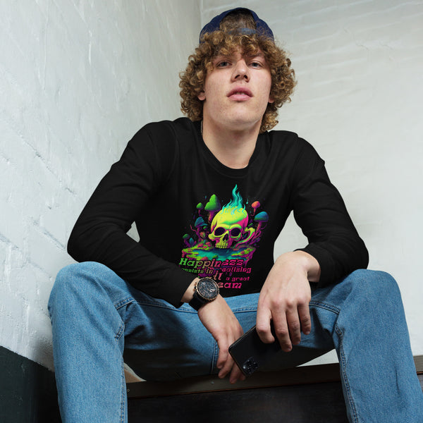 Psychedelic Pop Long Sleeve T-Shirt